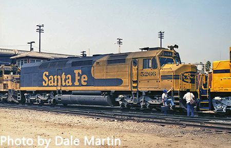 ATSF 5266 during early days